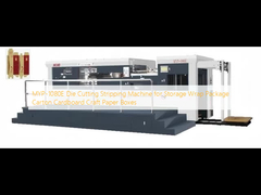 MYP-1080E Wykrawarka-Odpędzarka do Opakowań Magazynowych, Kartonów, Pudełek z Papieru Rzemieślniczego