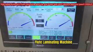 Automatyczna maszyna do laminowania fletów JIGUO o dużej prędkości