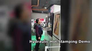 Produkcja na miejscu u klienta Jordan za pomocą hydraulicznego sprzętu do tłoczenia na gorąco