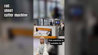 ZWC-1100D Automatyczna maszyna do cięcia arkuszy w rolkach. Precyzyjny sprzęt do cięcia papieru do opakowań