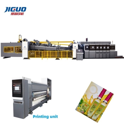 kupować High Speed Flexo Printing And Slotting And Die Cutting Machine For Corrugated Box online manufacture