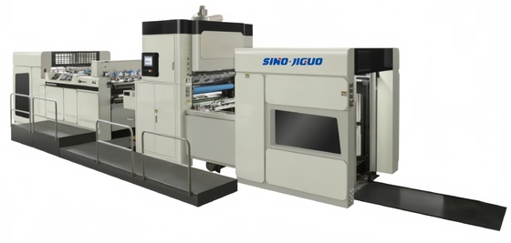kupować Automatyczna maszyna do laminowania folii FMZ-1080AN 80-500Gsm grubość papieru maszyna do laminowania folii z prędkością pracy 80-100m/min i wysokością stertu żywienia 1060mm online manufacture