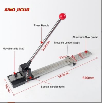 kupować Creasing Matrix Cutter Precision Creasing Strip Cutting Equipment online manufacture