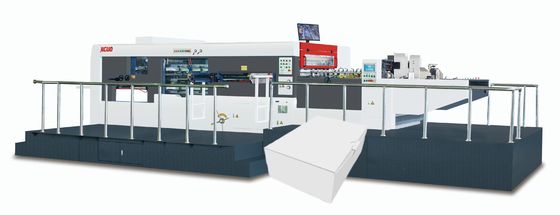 kupować JIGUO MYP-1500Q Automatic Die Cutting & Stripping Machine,Max Paer Size:1500*1105mm,Max Running Speed:5500s/h,Sheet Thickness:Corrugated Board<8mm (Max.thickness) online manufacture