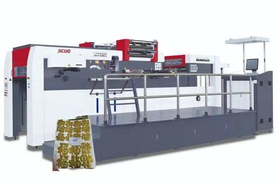 kupować JIGUO TMY-1060H Automatic Die Cutting & Foil Stamping Machine,Max.Diecutting Speed 7500s/h Automatic Hot Foil Stamping Machine for Stamping Min. Paper Size 400*360mm online manufacture