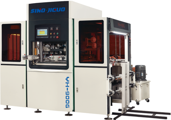 kupować JIGUO YH-900G Automatyczny serwo Hot Stamping Machine,Max. rozmiar stemplowania:700X520 (mm),odpowiednia grubość arkusza:105-3000gsm,Liczba walców stemplowania:Dwie walki online manufacture