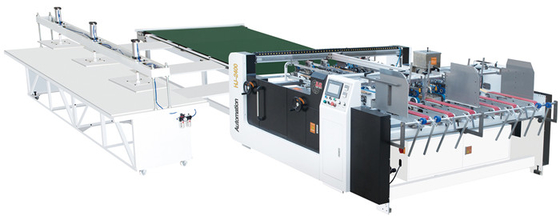 kupować 1650x1060mm Półautomatyczna maszyna do sklejania folderów z tektury falistej online manufacture
