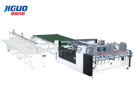 kupować Dwuczęściowa automatyczna maszyna do wklejania pudełek z tektury falistej 1200 mm papieru online manufacture