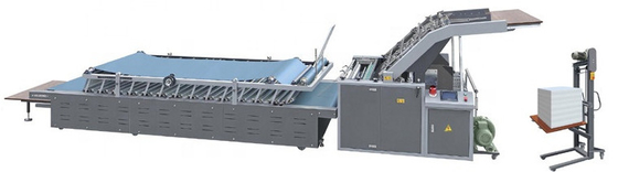 kupować Półautomatyczna maszyna do laminowania serwo fletów z podciśnieniem z tektury falistej online manufacture