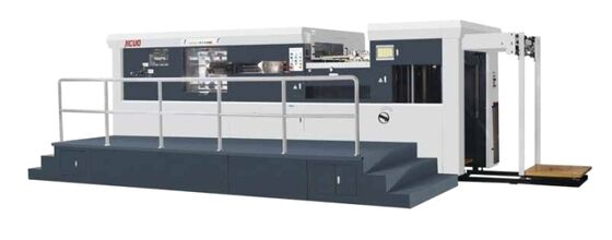Automatic Die Cutting And Creasing Machine With Stripping Widely Used In Printing And Packaging.